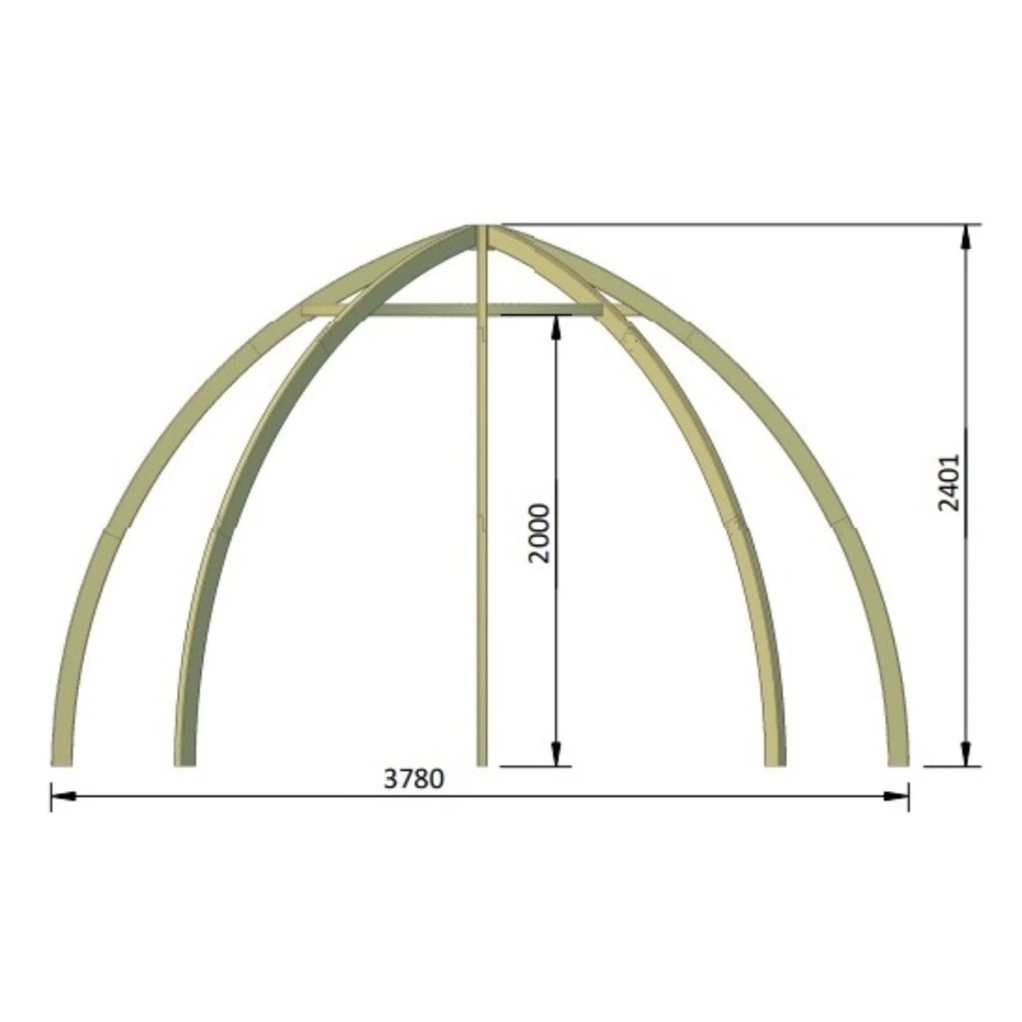 Igloo Pergola Luna