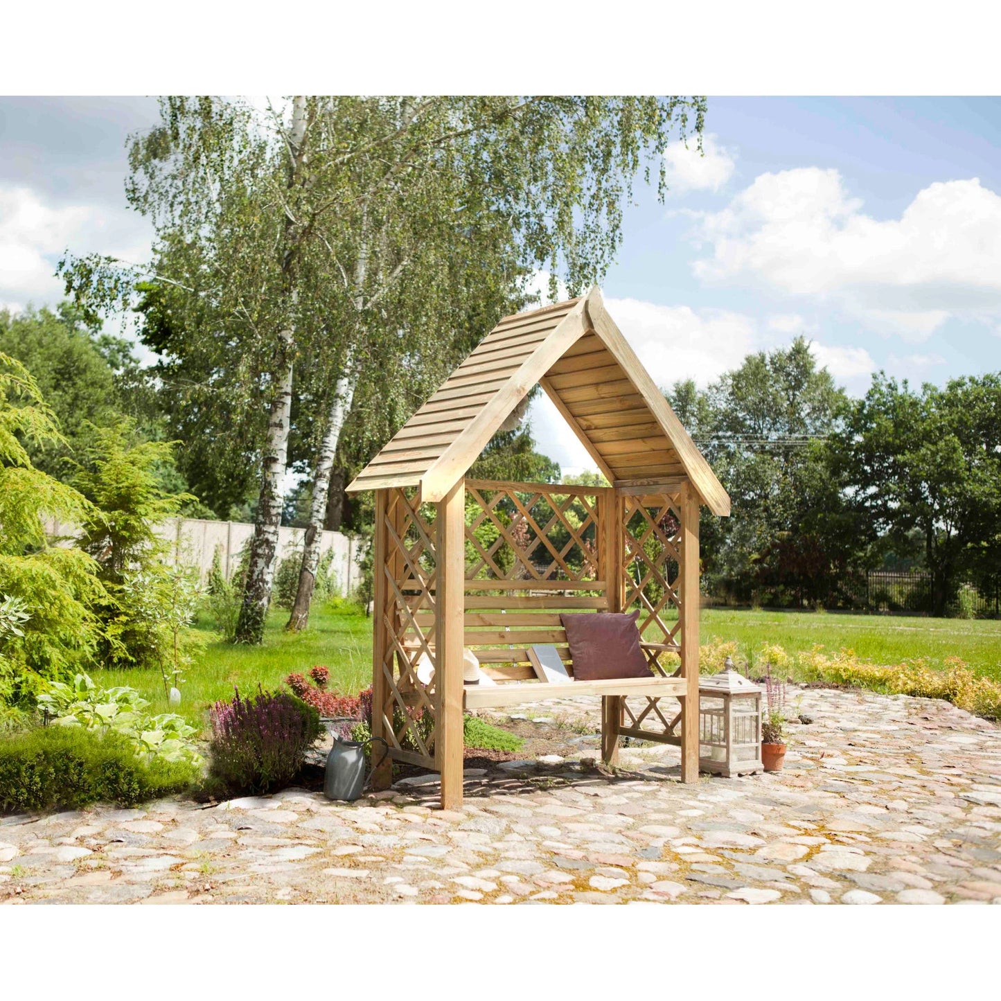 Oxford Pergola mit Bank