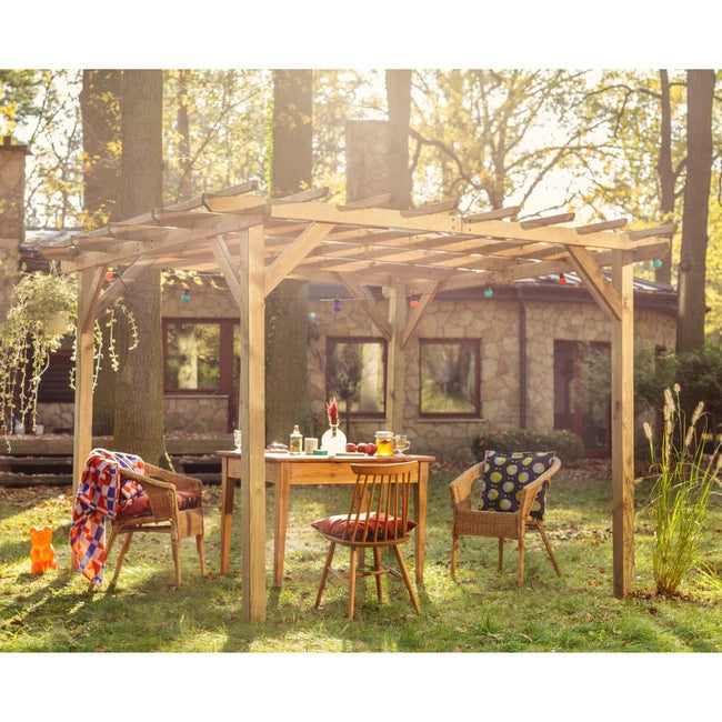 Traditionelle Pergola aus Holz Henley