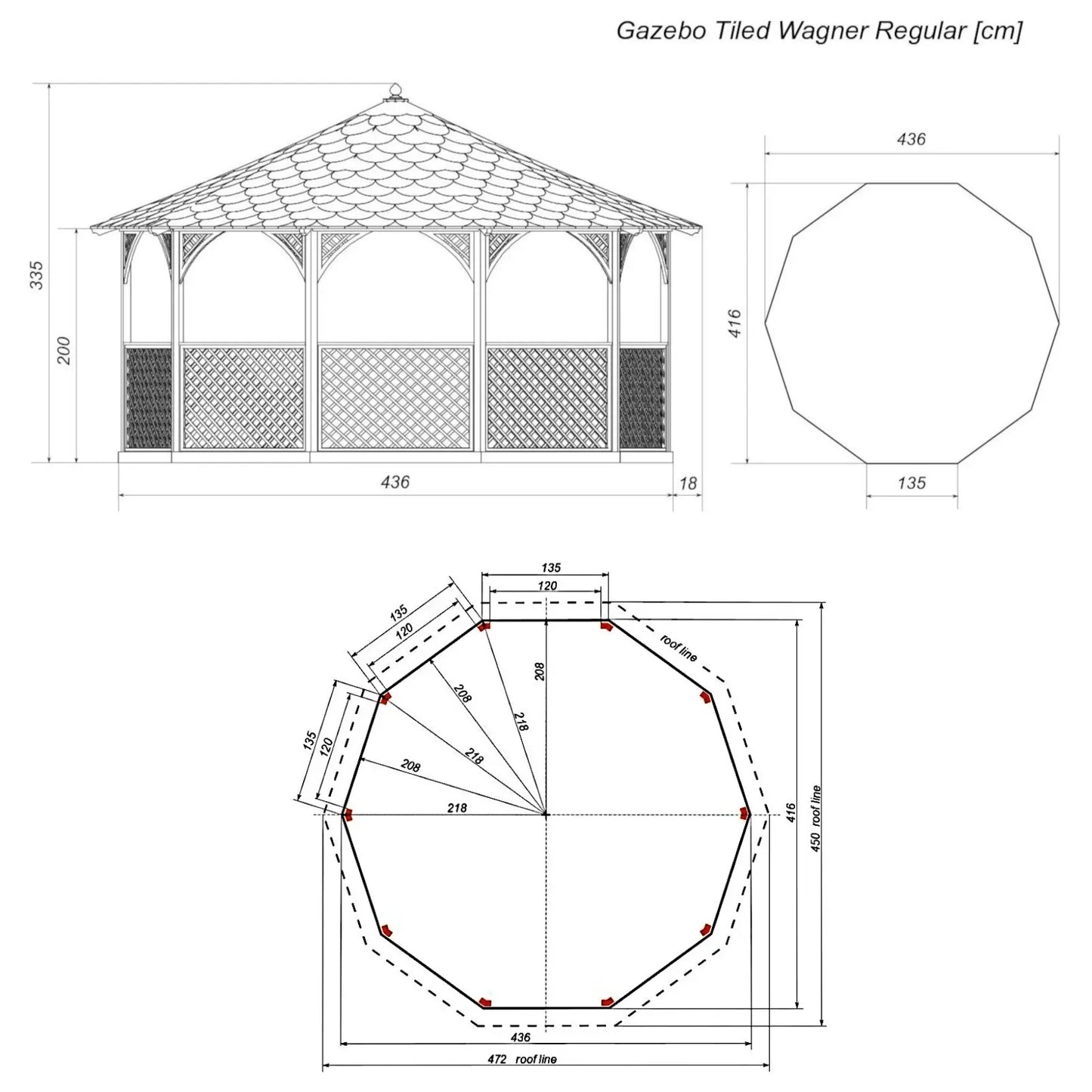 Gartenpavillon aus Holz Wuppertal