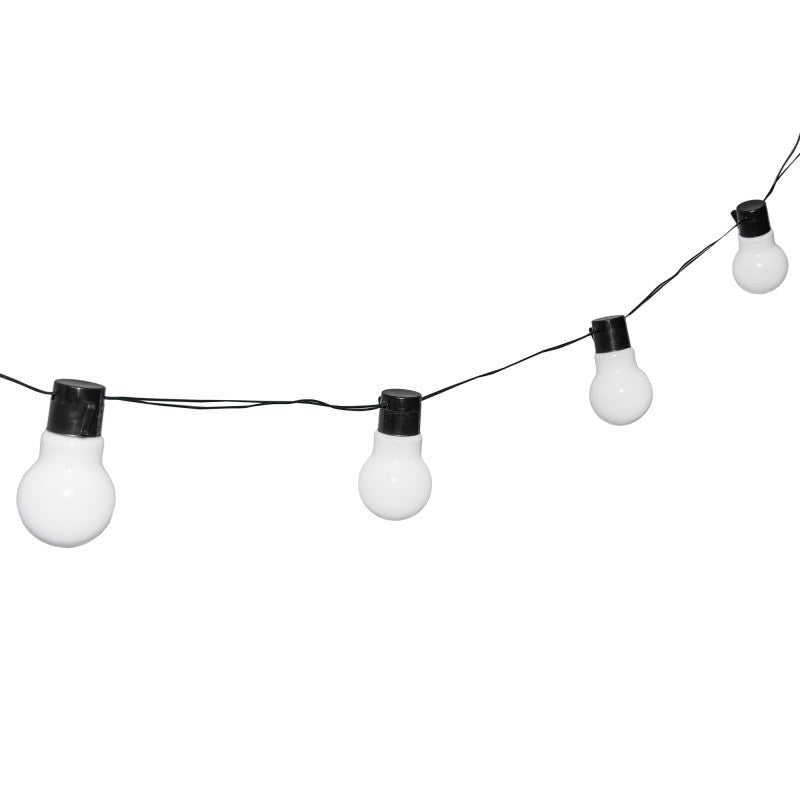 Solar-Lichterkette für den Garten – 20 hängende LED-Lampen