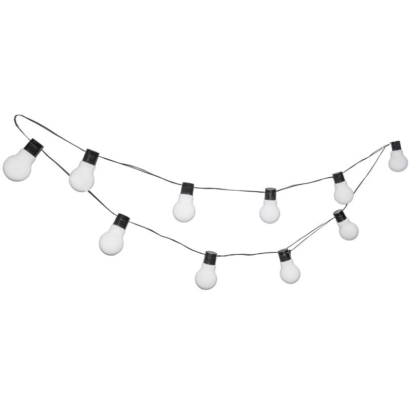 Solar-Lichterkette für den Garten – 20 hängende LED-Lampen