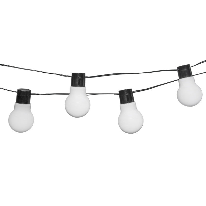 Solar-Lichterkette für den Garten – 20 hängende LED-Lampen