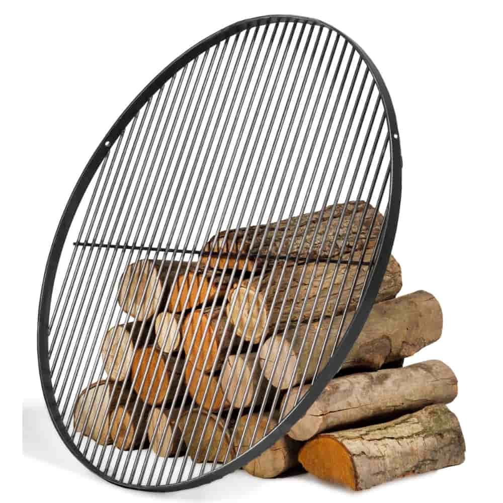 Grillrost aus Naturstahl 100 cm