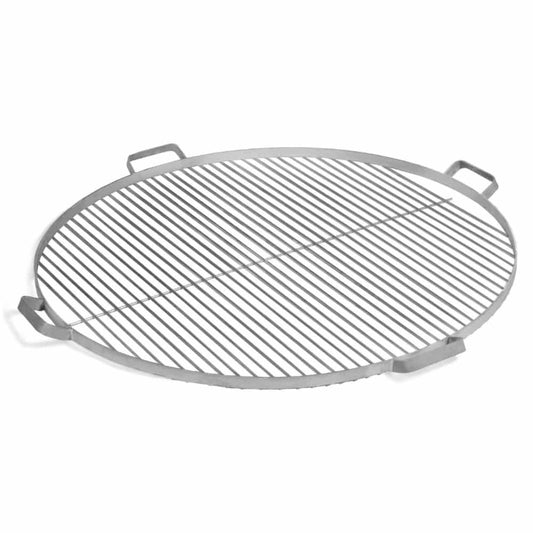 Grillrost mit 4 Griffen aus Edelstahl 60 cm für Feuerschale