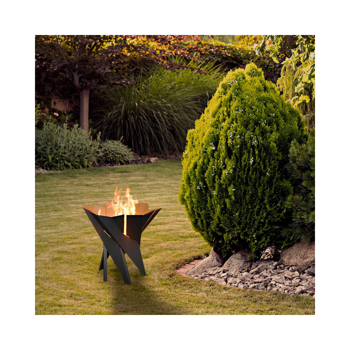 Feuerstelle Garten Basket