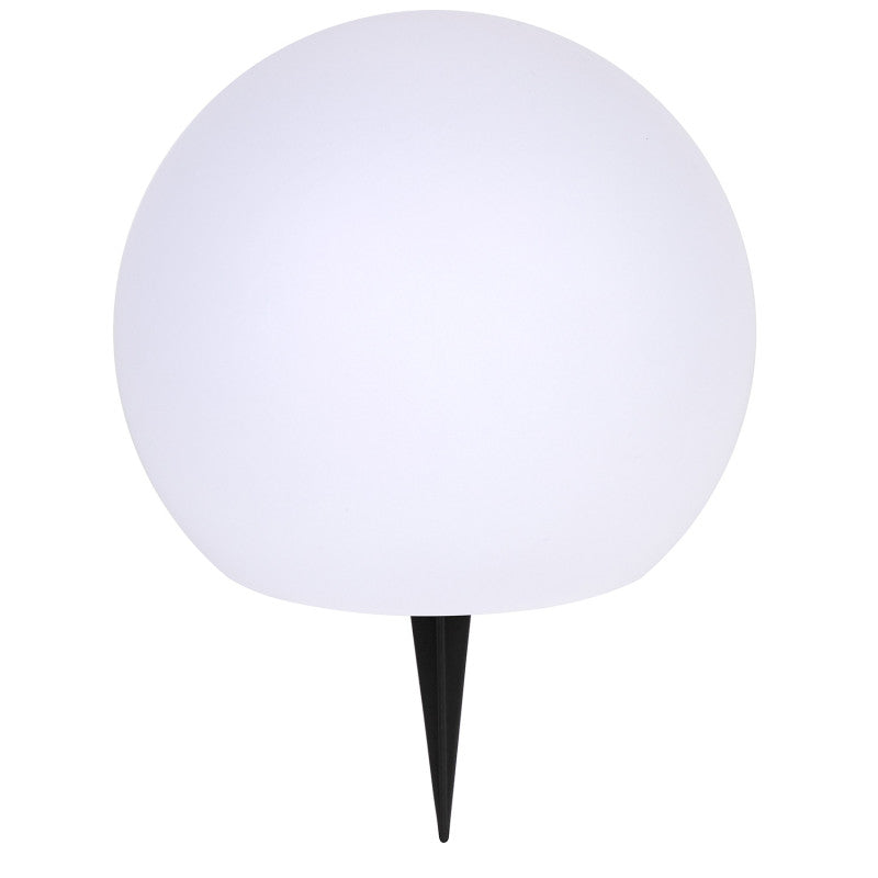 Solar-Gartenkugel Ø 20 cm – LED-Leuchte mit weißem Licht und Farbwechsel