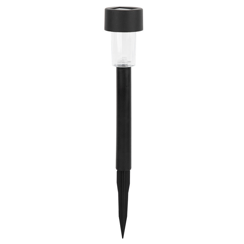Solar-Gartenleuchte ISKRA – Schwarz, 31,5 cm, 8er-Set