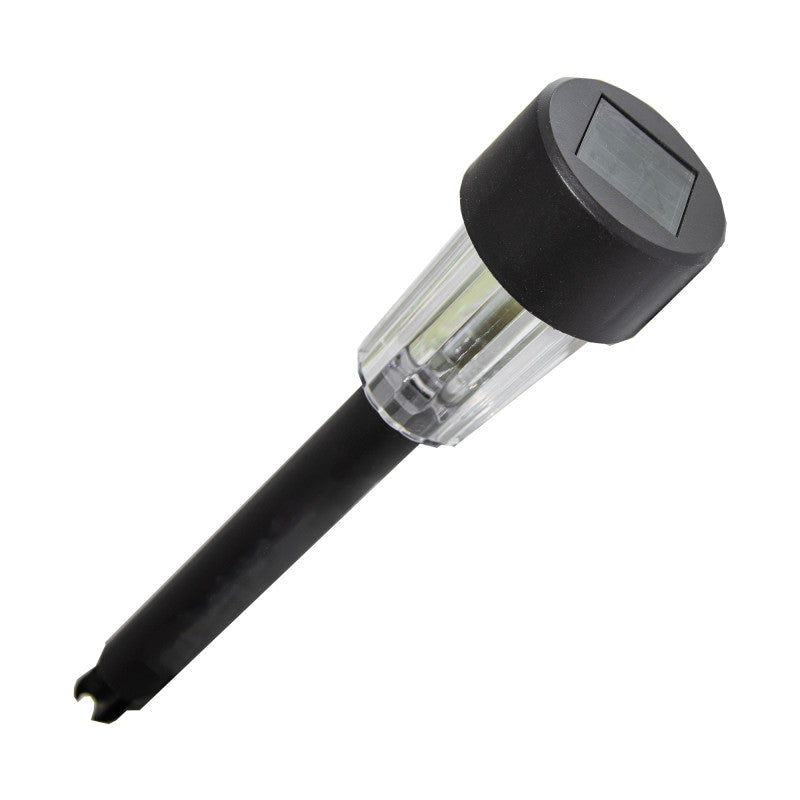 Solar-Gartenleuchte ISKRA – Schwarz, 31,5 cm, 8er-Set