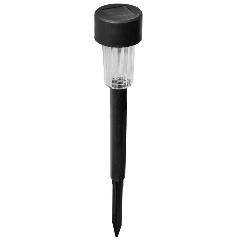 Solar-Gartenleuchte ISKRA – Schwarz, 31,5 cm, 8er-Set