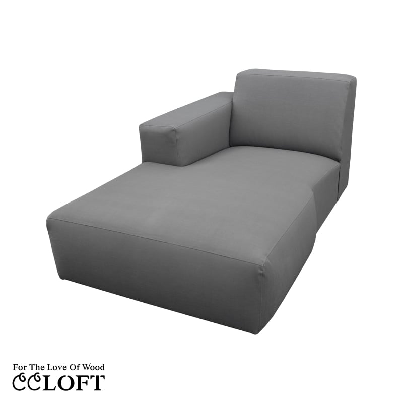 Modulares Outdoor-Gartenmöbel ELITE Element – Ottoman LCHR