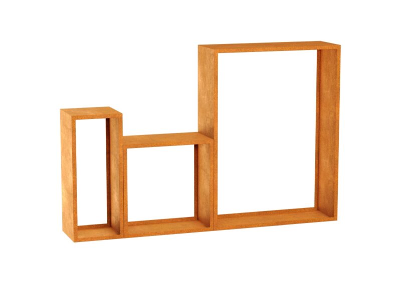 Holzständer Corten LENA Z3 e2