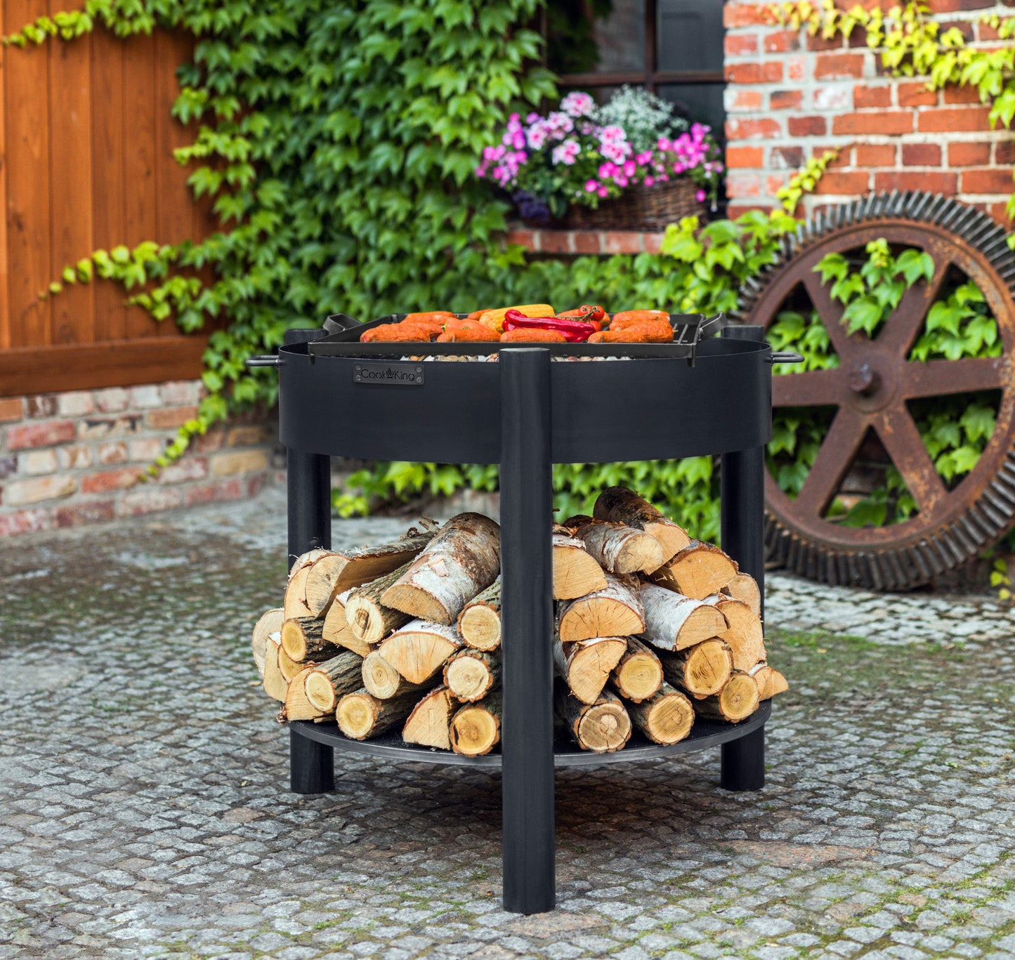 Feuerschale hoch Montana 70 cm
