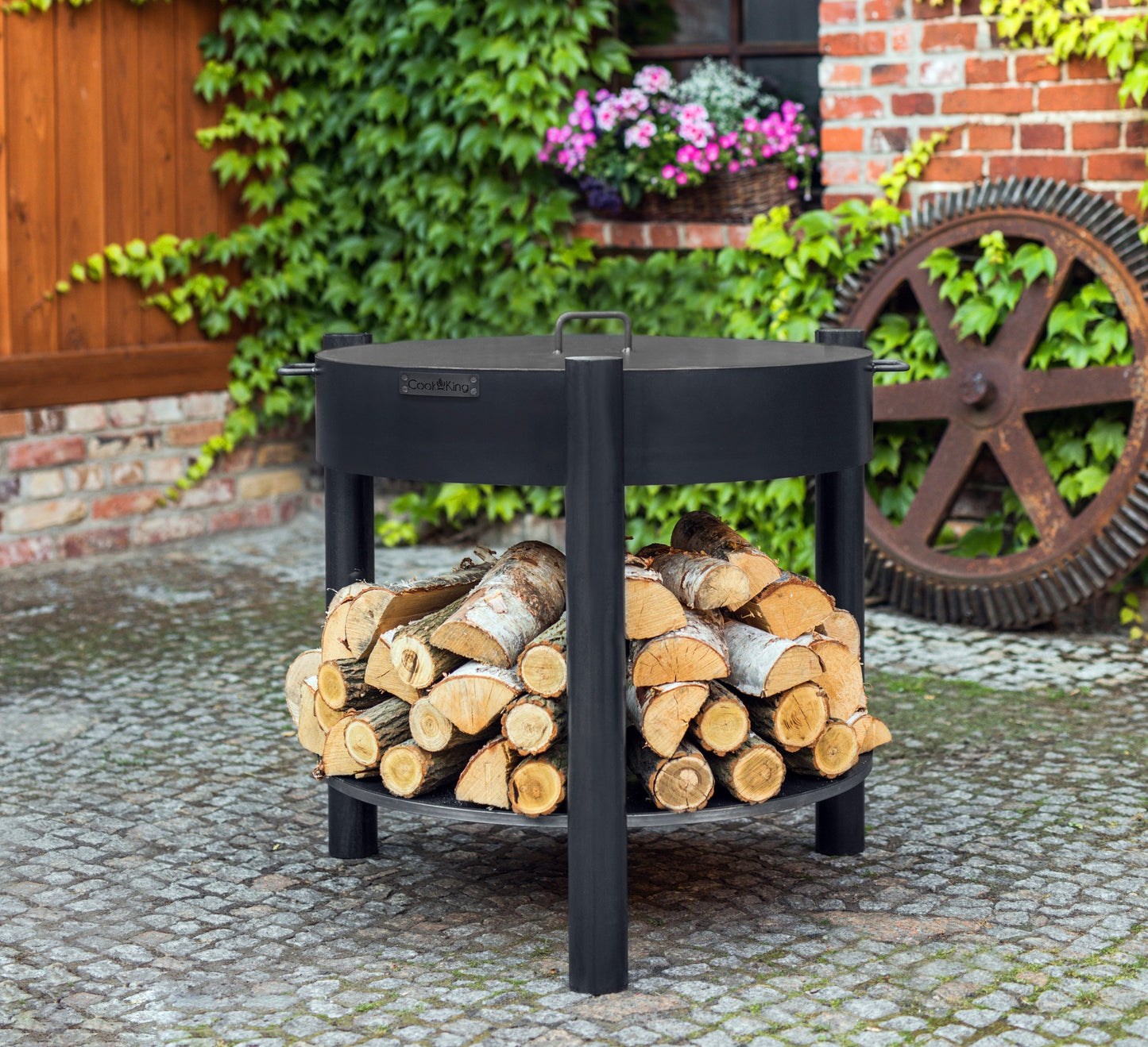 Feuerschale hoch Montana 60 cm