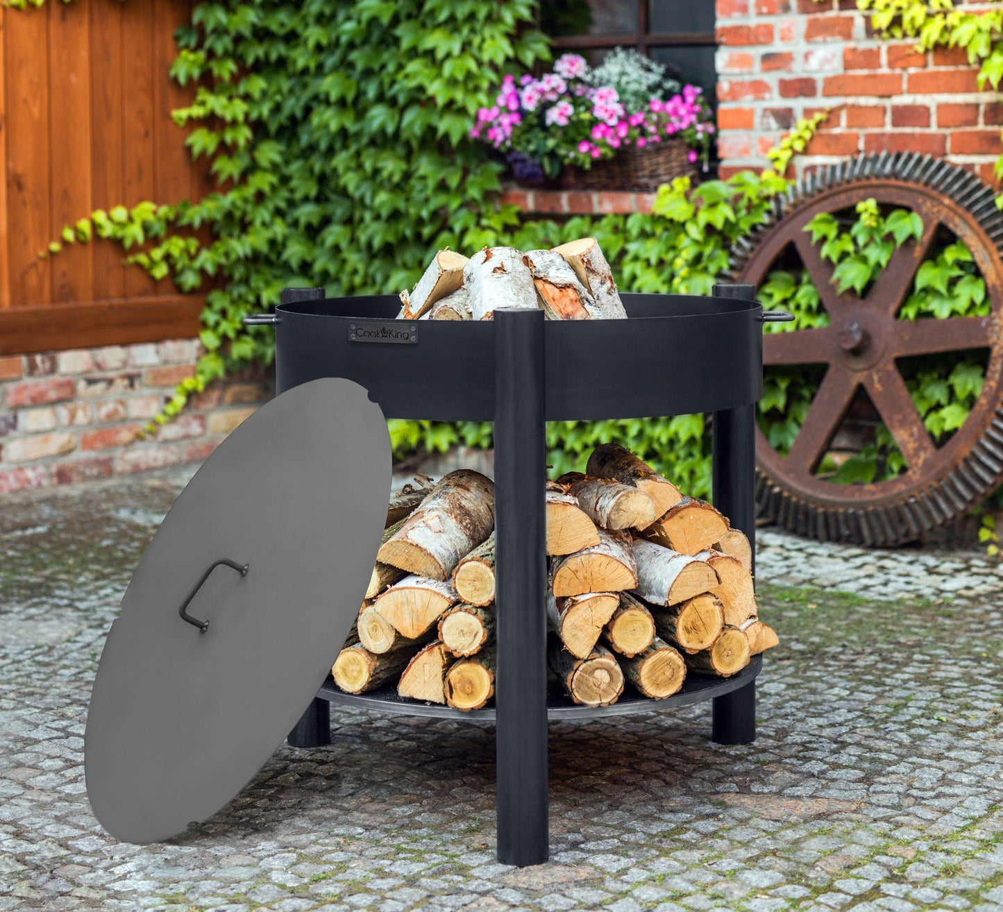 Feuerschale hoch Montana 70 cm