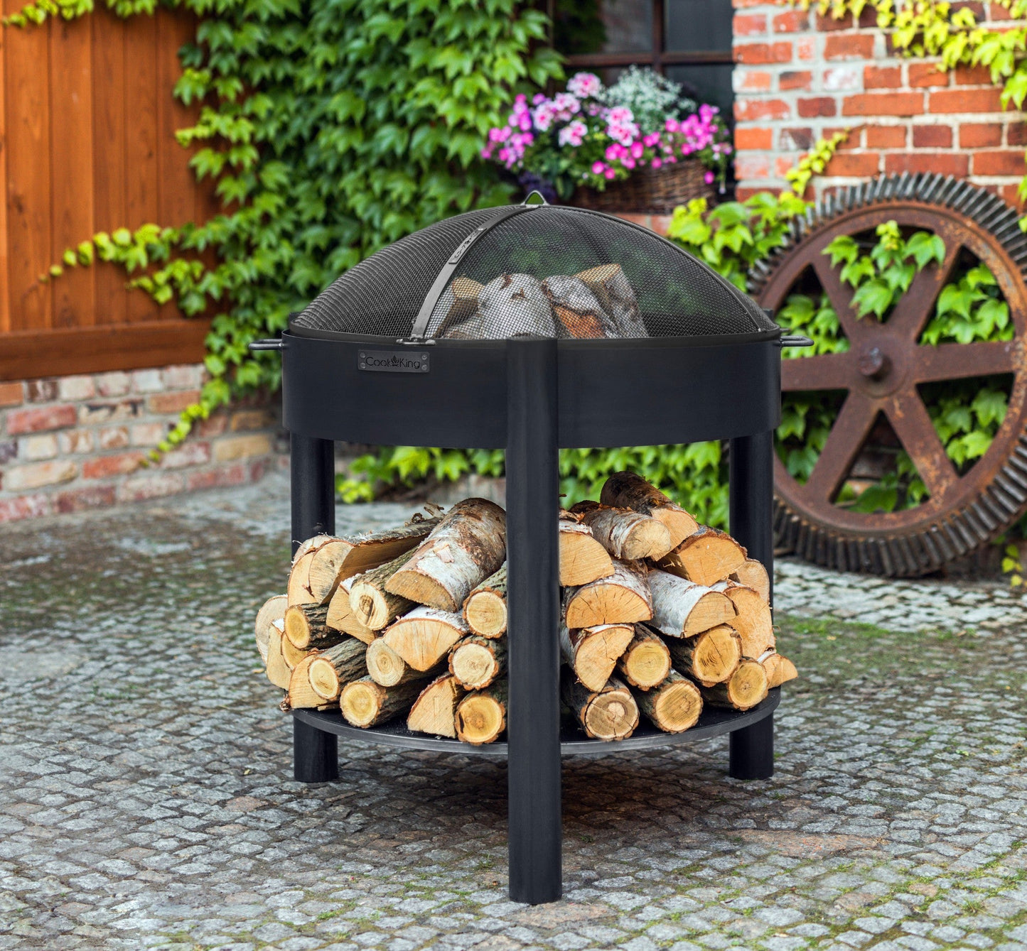 Feuerschale hoch Montana 80 cm