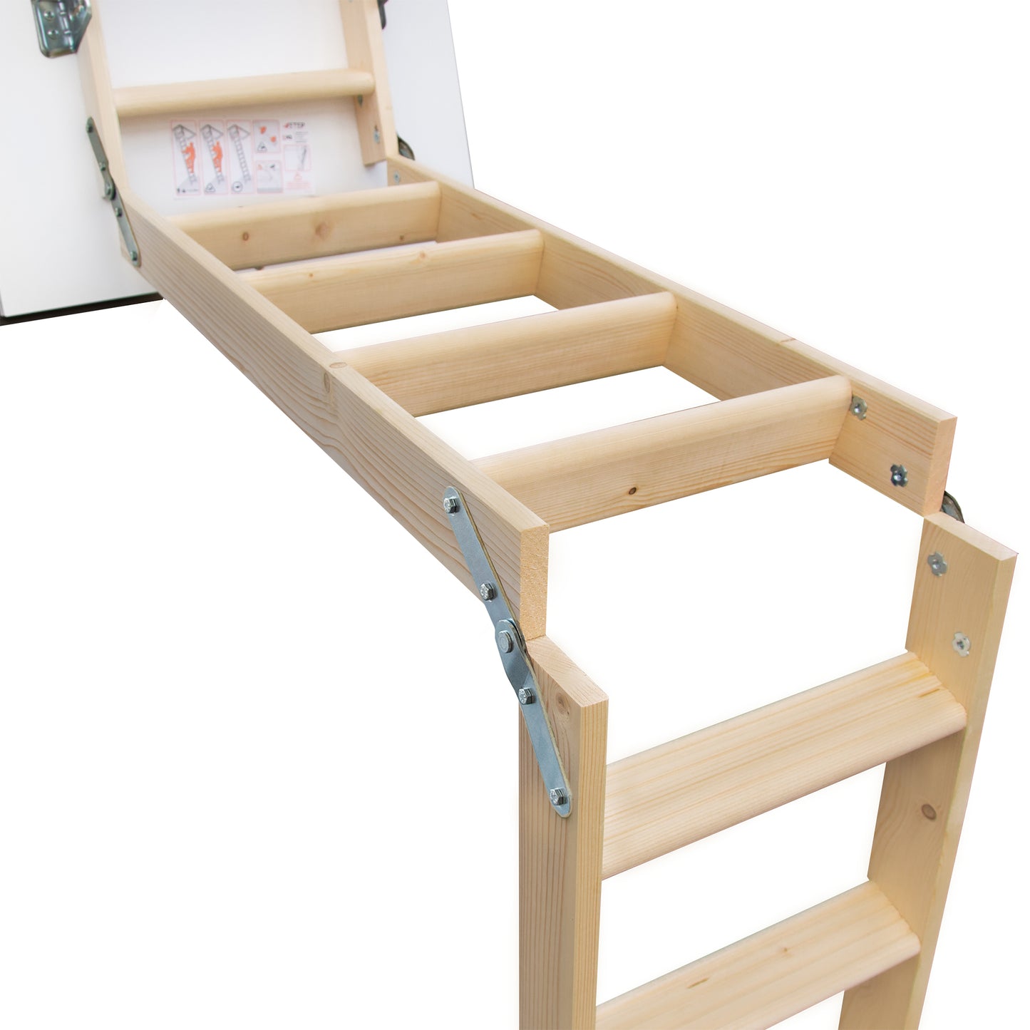 Dachbodentreppe 87mm Orginal 4STEP Nordic-0,44 W/m2K