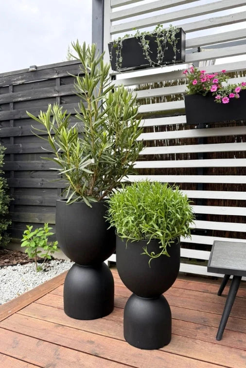 Blumentopf Kelch 50 cm mit Innenboden