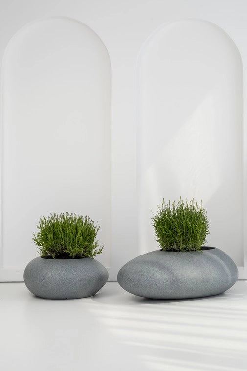 Blumentopf Stoner M 53 cm mit Innenboden