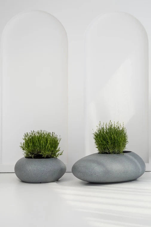 Blumentopf Stoner M 53 cm mit Innenboden