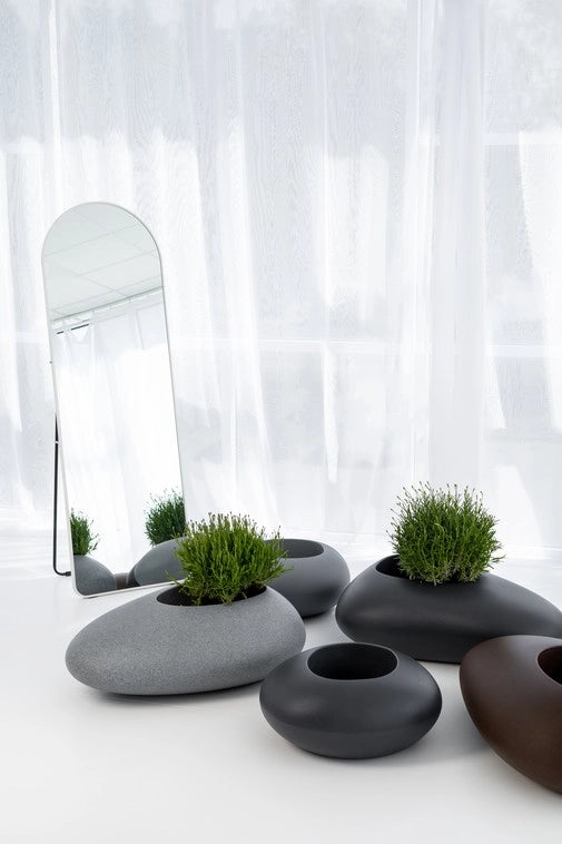 Blumentopf Stoner M 53 cm mit Innenboden