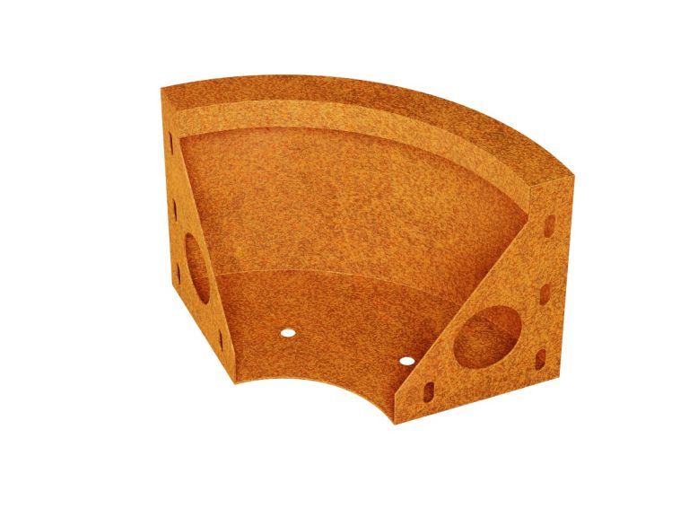 Cortenstahl-Rasenkante Border 90R250 Z