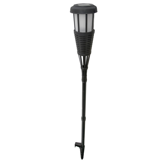 Solar-Gartenfackeln mit Flammeneffekt – 108 cm, 6er-Set