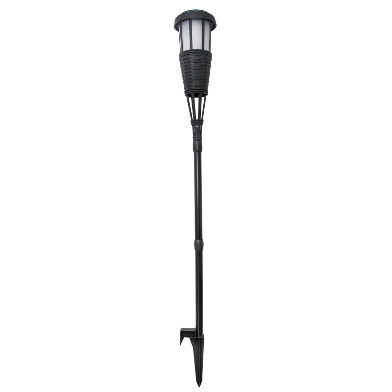 Solar-Gartenfackeln mit Flammeneffekt – 108 cm, 6er-Set