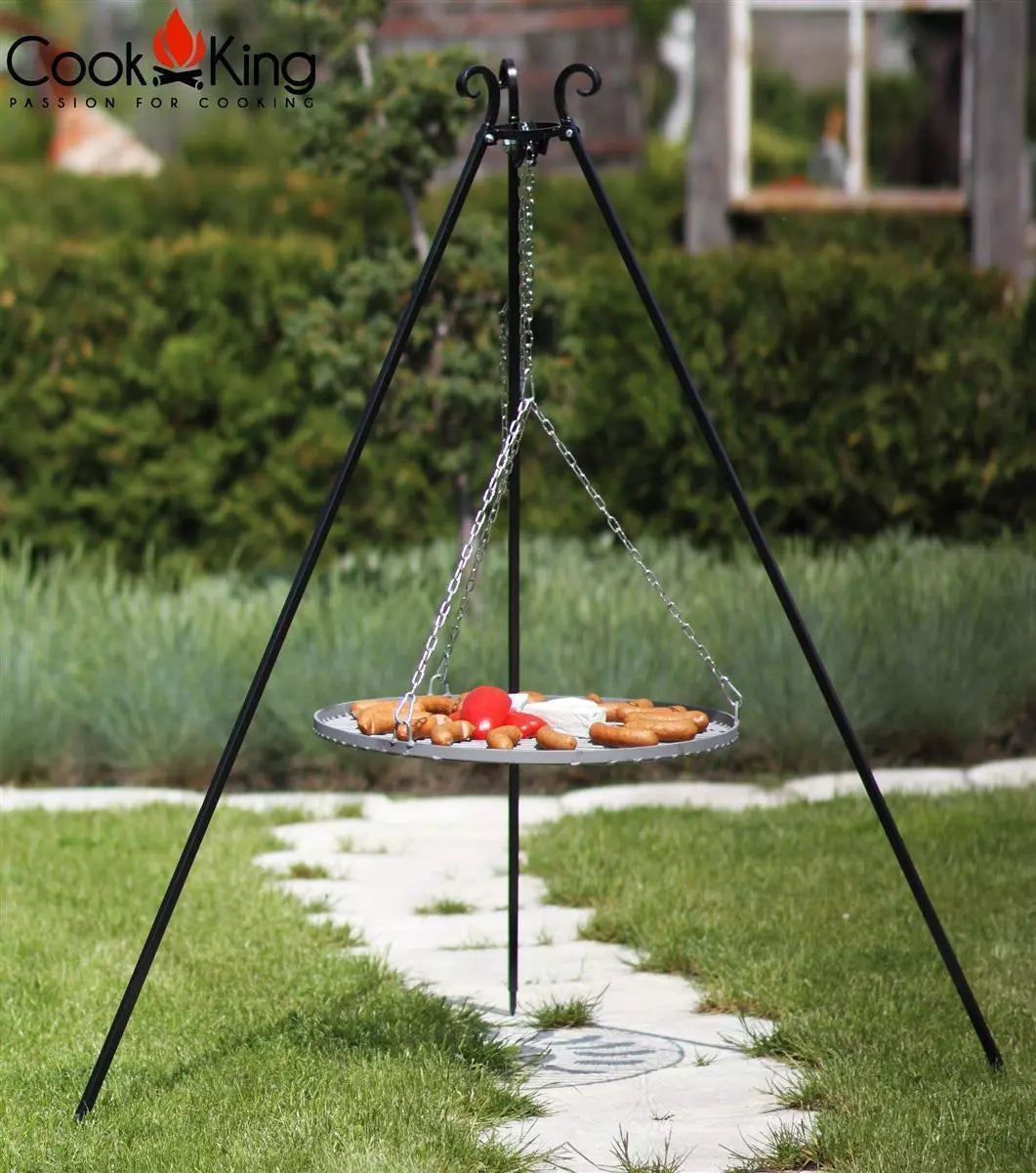 Schwenkgrill 180 cm - Grillrost aus Edelstahl 70 cm