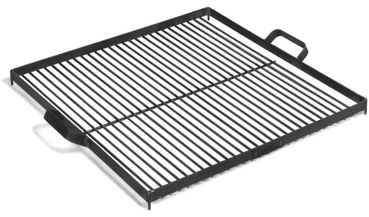 Grillrost aus Rohstahl 44x44 cm für Feuerschale 60 cm