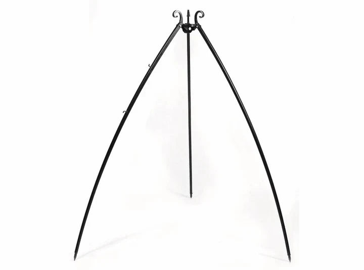 Schwenkgrill 200 cm - Doppelrost aus Edelstahl 70 cm + 40 cm
