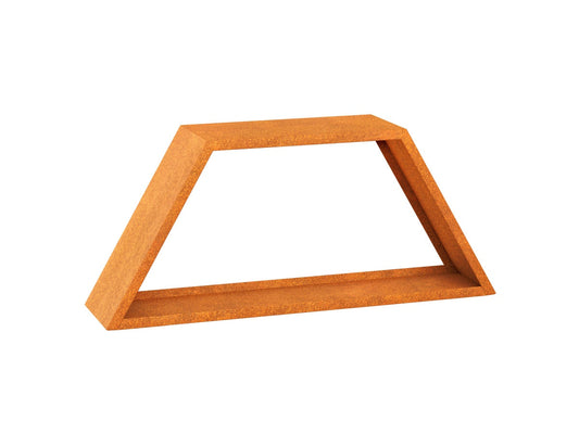 Holzständer Corten LENA SKL TRAPEZ 1200