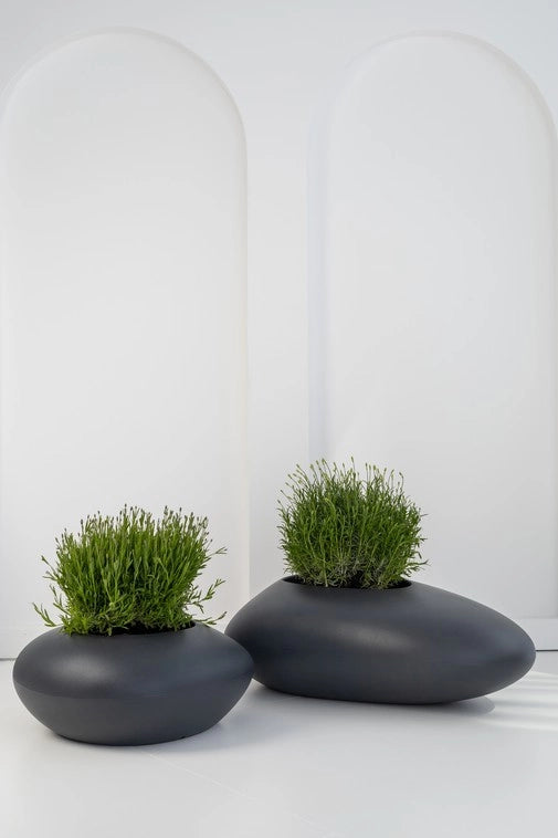 Blumentopf Stoner M 53 cm mit Innenboden
