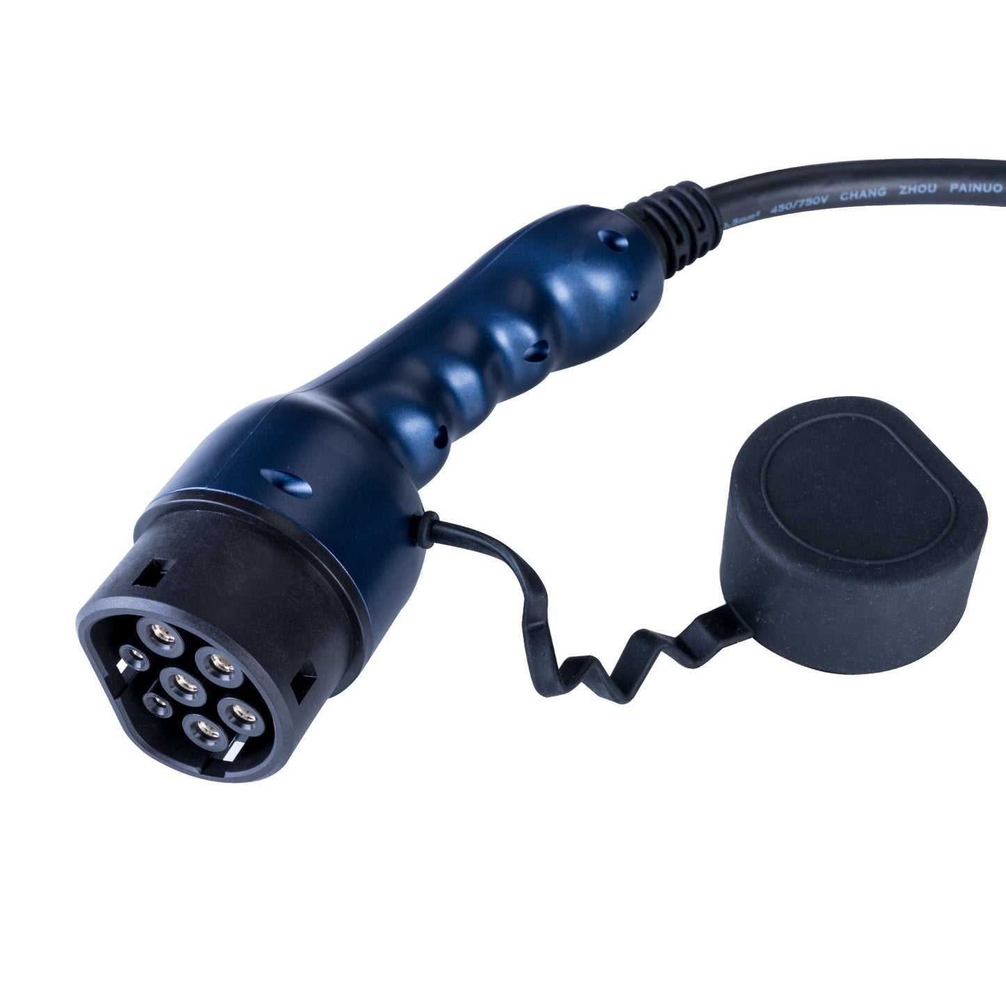Ladekabel für Elektroautos AK-EC-14 CEE 3-pin Type2 LCD 32A 5m - Akyga