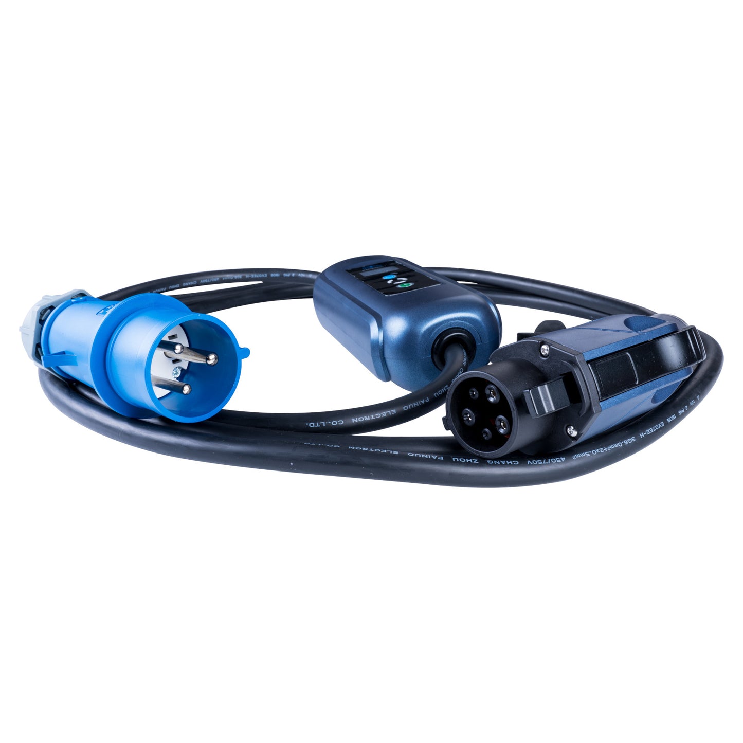 Ladekabel für Elektroautos AAK-EC-15 CEE 3-pin Type1 LCD 32A 5m - Akyga