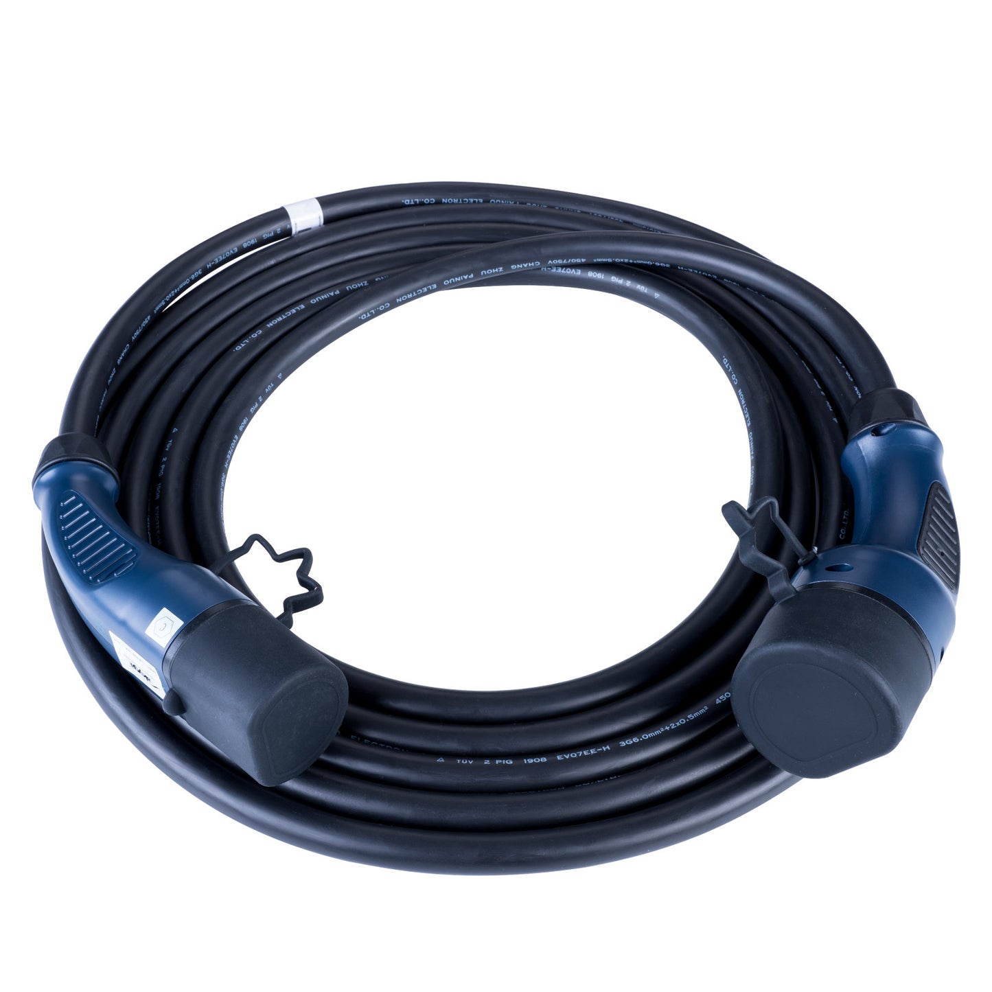 Ladekabel für Elektroautos AK-EC-09 Type2 / Type2 32A 6m - Akyga