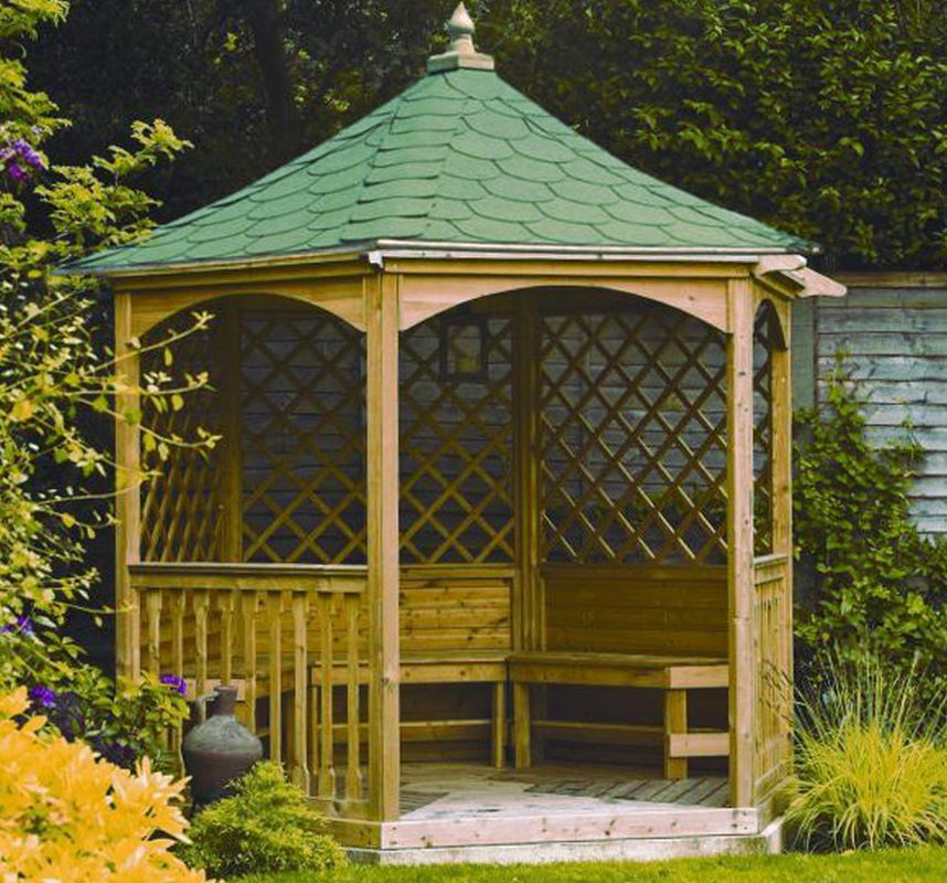 Winchester-Gartenpavillon aus Holz