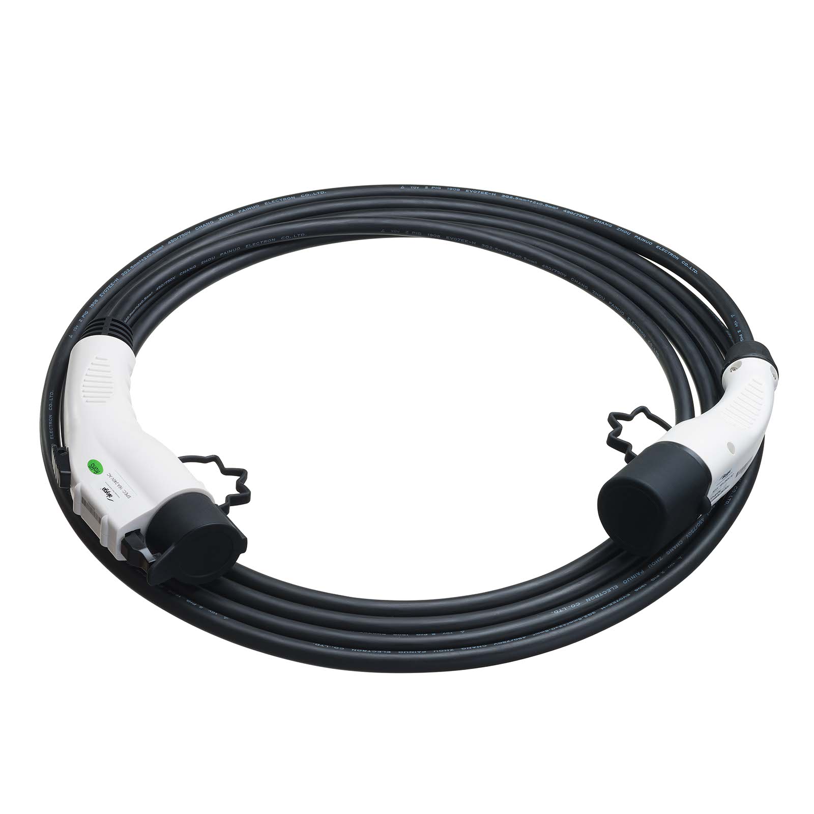 Ladekabel für Elektroautos AK-EC-02 Type1 / Type2 16A 6m - Akyga