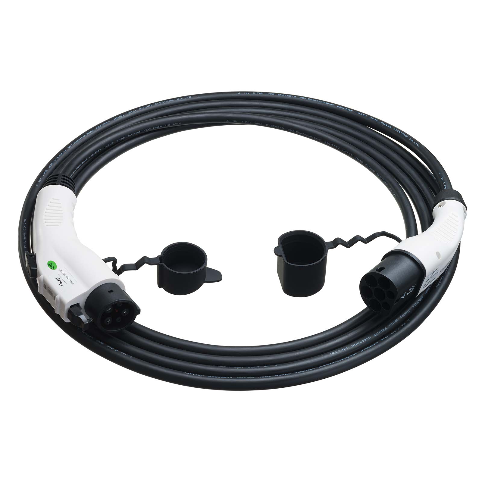 Ladekabel für E-autos AK-EC-02 Type1 / Type2 16A 6m - Akyga